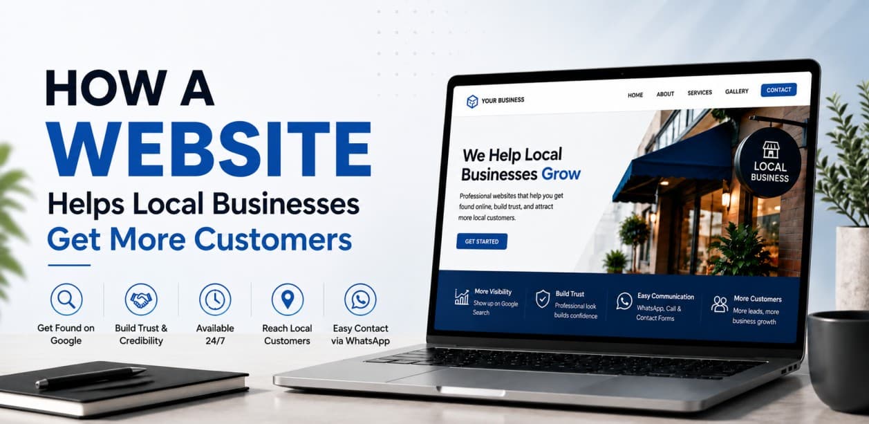 How a Website Helps Local Businesses Get More Customers in 2026